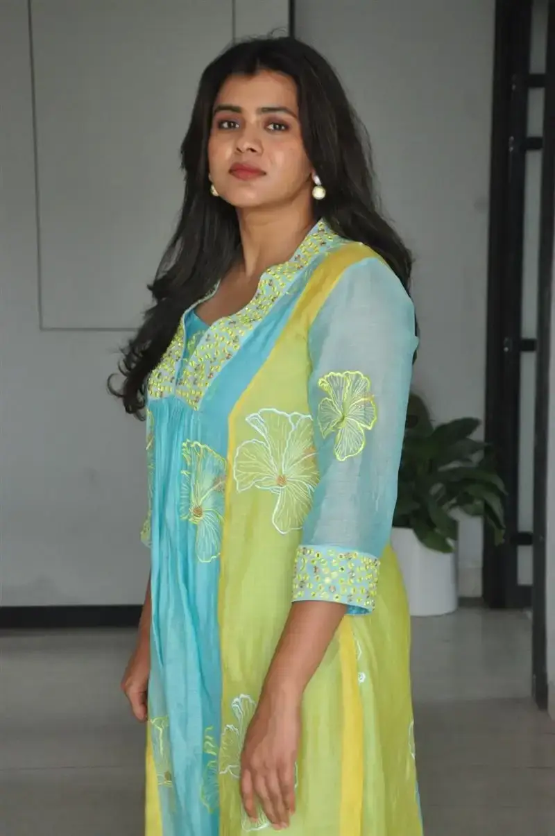 Actress Hebah Patel at Latest Indian Movie Interview